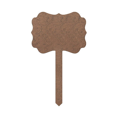 Zahradní plaketa 10 x 17 cm z MDF pro sublimaci - rozeta