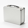 Kovová krabička na oběd pro sublimaci - stříbrná