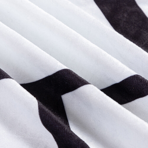 Plyšová deka 101 x 76 cm s fotopanely pro sublimaci - 24 panelů