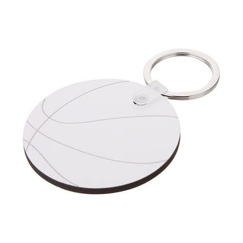 MDF kroužek na klíče pro sublimaci - basketbal