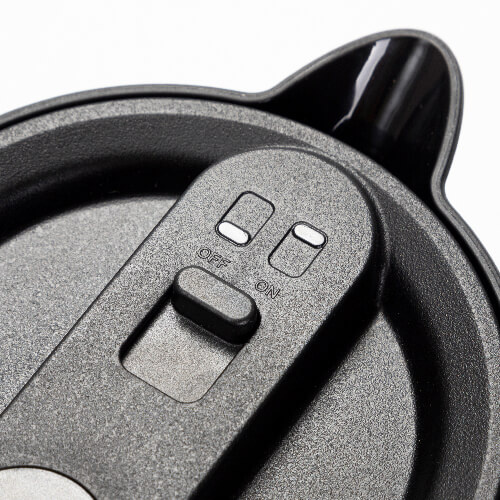 Nerezová termo konvice na kávu o objemu 1500 ml pro sublimaci - bílá