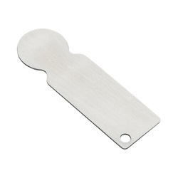 Kovová klíčenka - žeton do košíku - sublimační termotransfer