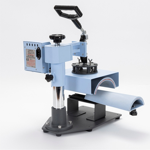 Tepelný lis na potisk fotbalových chráničů