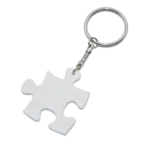 Plastový přívěsek na klíče - puzzle - sublimační termotransfer