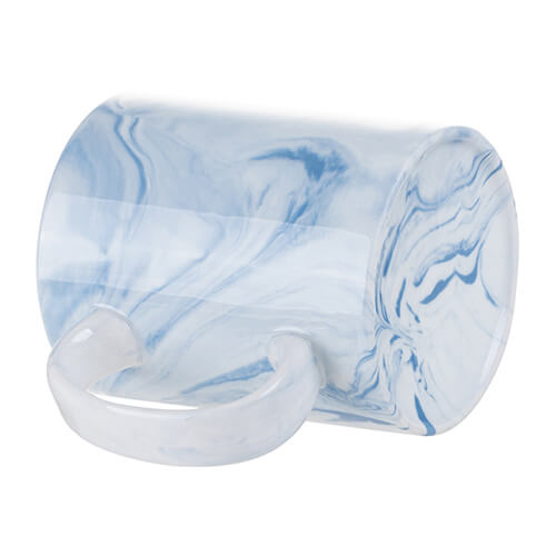 Hrnek 330 ml pro sublimaci - modrý mramor