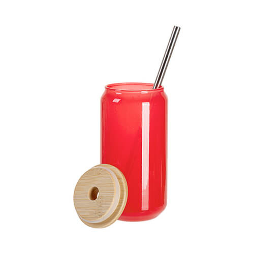 Sklenice na sublimaci za studena o objemu 550 ml - červená