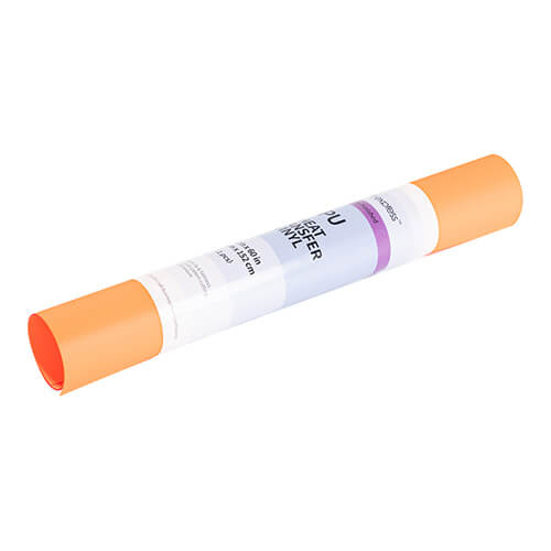 Fólie Flex - neonově oranžová matná