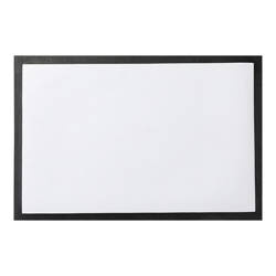 Stěrač 60 x 40 cm na černé gumě pro sublimaci