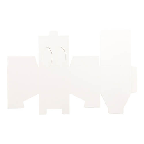 Ozdobný obal se zaječíma ušima pro sublimaci - 9 x 9 x 13 cm