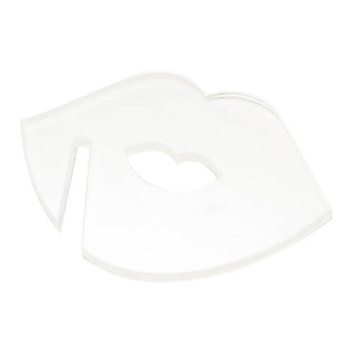 Akrylový skleněný přívěsek pro sublimaci - rty