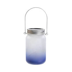 Lucerna 450 ml s kovovou rukojetí - tmavě modrý gradient