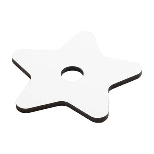 Jmenovka z dřevovláknitých desek pro hrnek 1200 ml pro sublimaci - hvězda