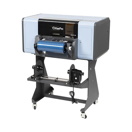 Stojan tiskárny OtterPro Model C 30 UV DTF na kolečkách
