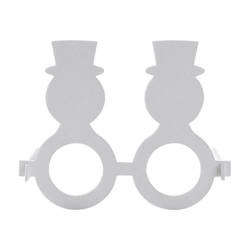 Sublimační plstěné brýle - sněhulák