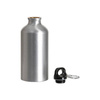 Turistická láhev stříbrná 400 ml Sublimační termotransferový tisk