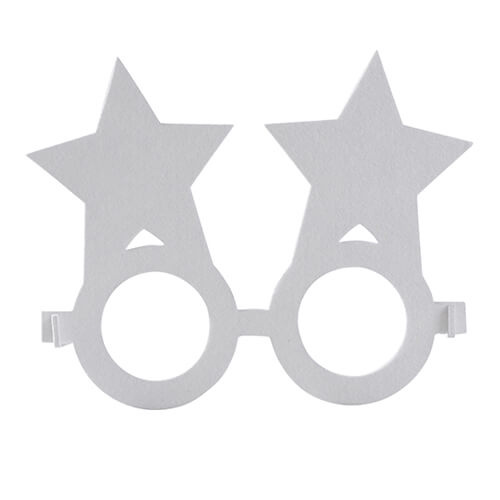Sublimační plstěné brýle - hvězda