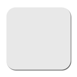 Čtvercová podložka pod hrnek 10x10cm pro sublimaci