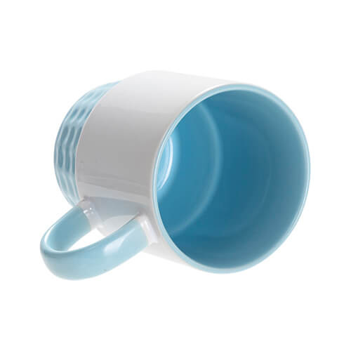 Stohovatelný hrnek 300 ml pro sublimaci - světle modrý