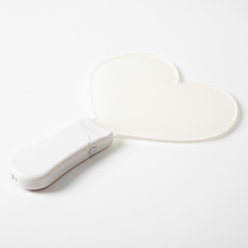 Podsvícená akrylová plaketa - srdce