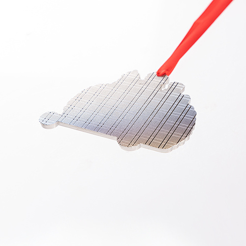 Kovová visačka na vánoční stromek pro sublimaci - kempování