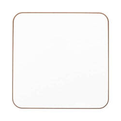 Podložka pod hrnek z dřevovláknité desky pro sublimaci - 9,5 x 9,5 cm