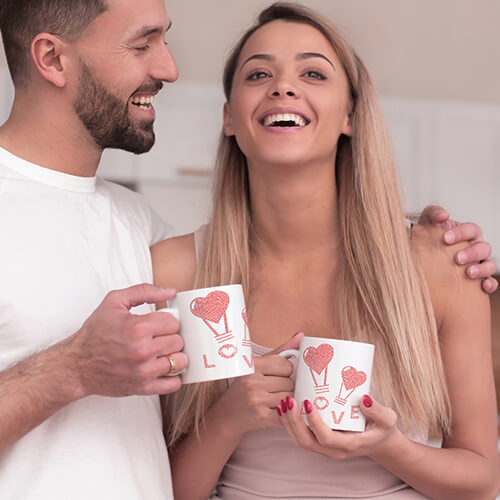 Zirkoniová deska pro termotransfer - love