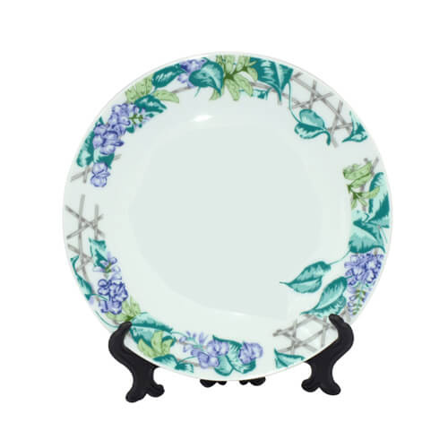 Keramický talíř 18 cm s podstavcem (pro sublimaci)