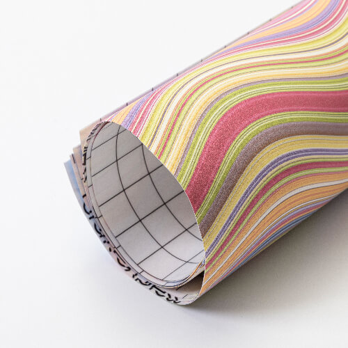 Barevné vlny přenosový arch 30,5 x 30,5 cm - 4 ks.