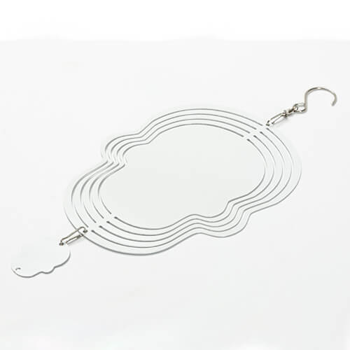 Větrný spinner 20 cm pro sublimaci - lebka