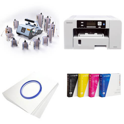 Sada tiskárny hrnků Sawgrass Virtuoso SG500 + Elite Pro Max 11 v 1 pro sublimaci