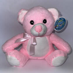 Medvídek (růžový) 25 cm  pro sublimační potisk