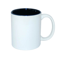 Hrnek 330 ml s černým vnitřkem (JS Coating pro sublimaci)
