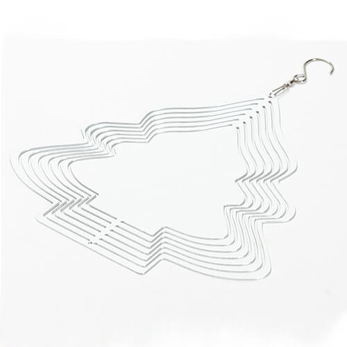 Větrný spinner 25 cm pro sublimaci - vánoční stromek