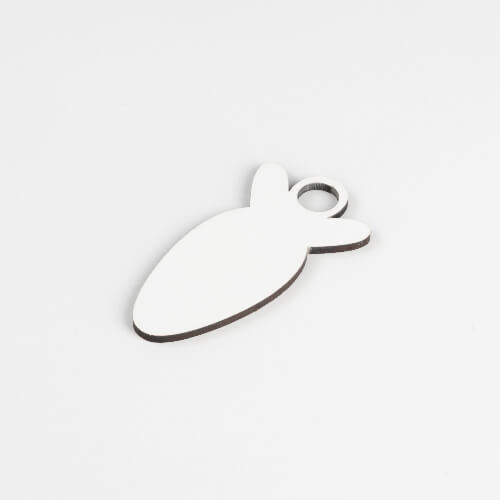 Jmenovka z dřevovláknitých desek na hrnek 1200 ml pro sublimaci - mrkev