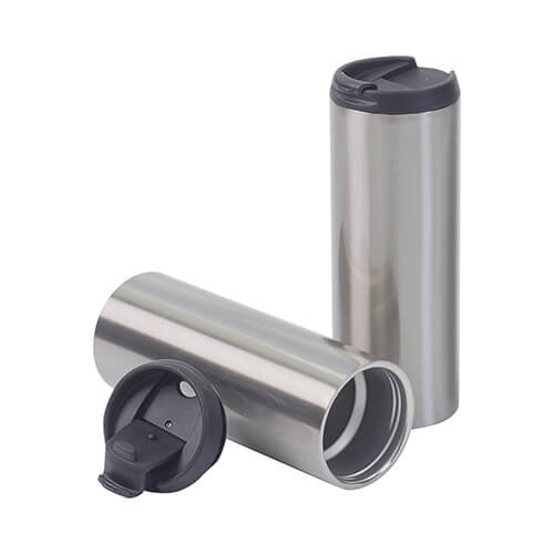 Termohrnek o objemu 410 ml pro sublimaci - stříbrný