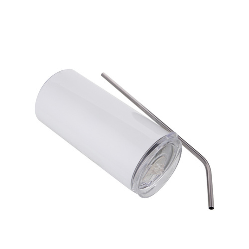 Sada 4 hrnků o objemu 480 ml s brčkem pro potisk