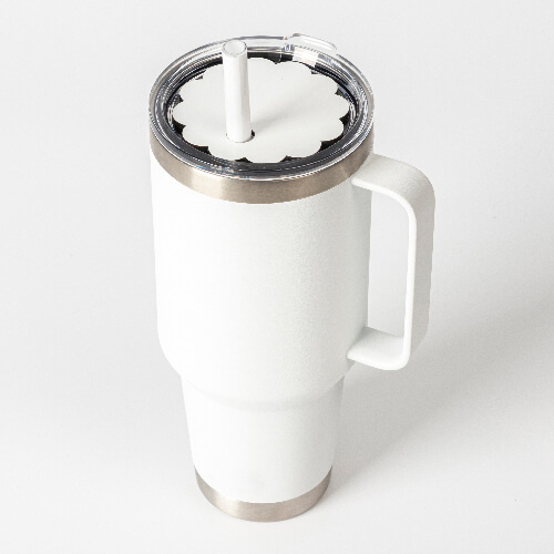 Vláknitá jmenovka pro hrnek 780 / 900 / 1050 / 1260 ml pro sublimaci - ozubené kolečko