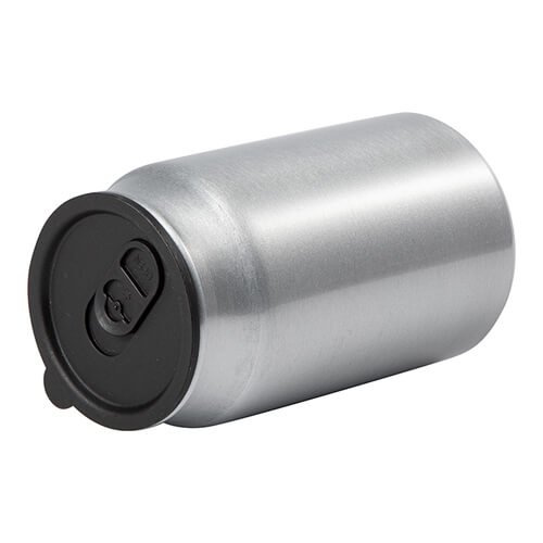 Bidon - nápojová plechovka 500 ml pro sublimaci - stříbrná