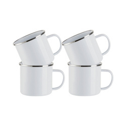 Sada 4 smaltovaných hrnků 500 ml (sublimace termotransfer)