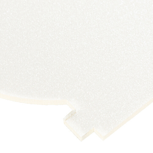 Akrylový rámeček se třpytkami pro sublimaci - kruh