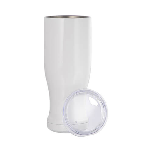 Nerezová kádinka 600 ml pro sublimaci - bílá