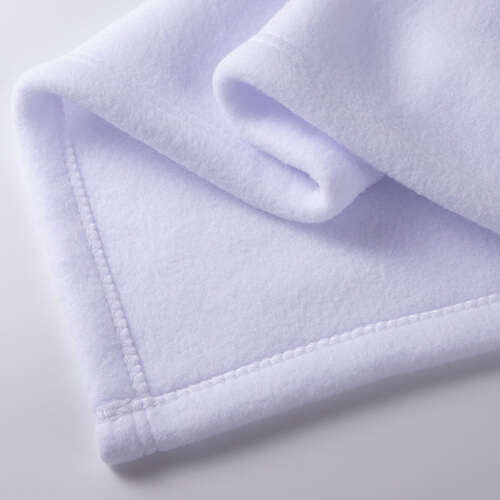 Fleecová deka 203 x 152 cm pro sublimaci - bílá