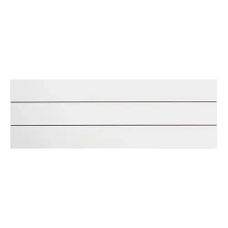 Obdélníkový fotorámeček z MDF, pruhovaný, 45 x 15 cm