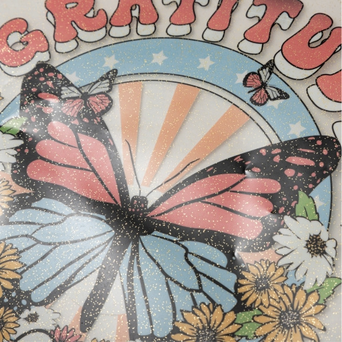 DTF OtterPro třpytivá fólie s potiskem A3 - 50 listů - Gold