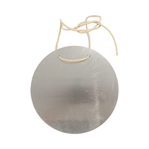 Hliníkový závěs na dveře pro sublimaci - kruh Ø 25 cm