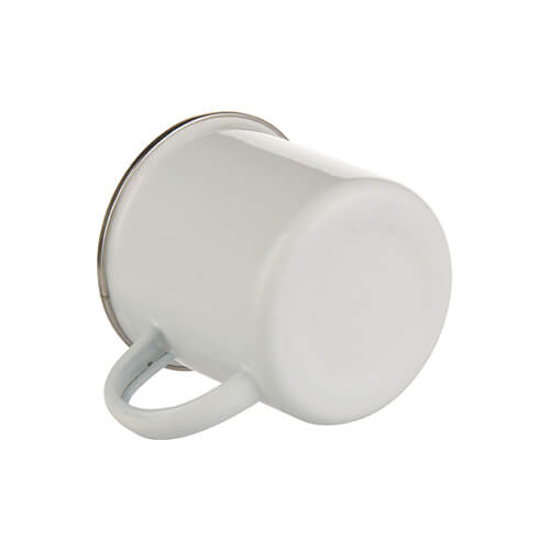 Kovový hrnek 360 ml pro sublimaci - bílý