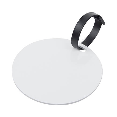 Plastová visačka na zavazadla pro sublimaci - kolo