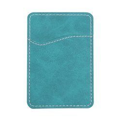 Kožené pouzdro na kreditní kartu pro smartphone pro sublimaci - zelené