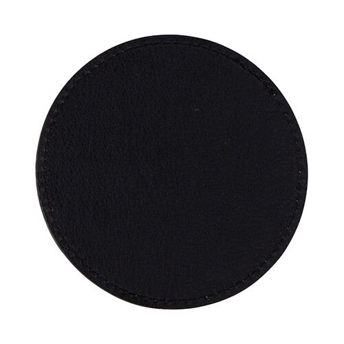 Kožená kulatá podložka pod hrnek pro sublimaci - růžová