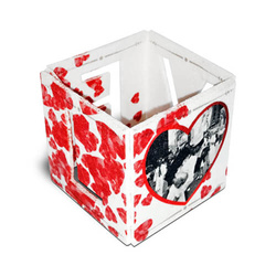 Plstěný svícen pro sublimaci